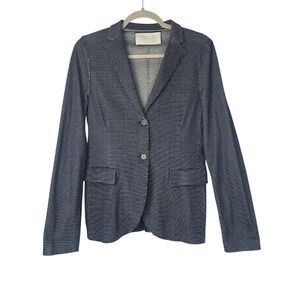 Harris Wharf London Women's Lightweight Cotton Raw Edge Blazer Size IT 46/ US 10